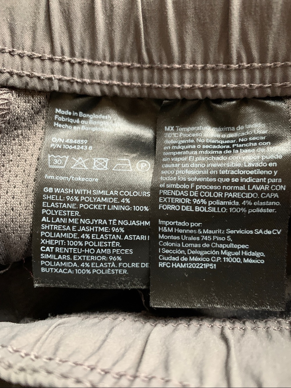 H&M Skinny Fit Cargo Pants Men’s Size Small Flawed - Picture 11 of 11